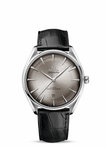 Omega Seamaster Master Co-Axial 39.5 New York Edition Stainless Steel / Grey / Alligator 511.13.40.20.02.002 (51113402002002, City Edition New York)